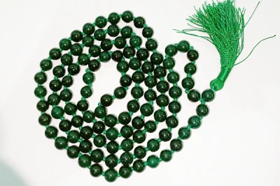 Green Agate (Hakik) Mala