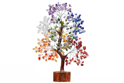 Seven Chakra Tree Gemstones