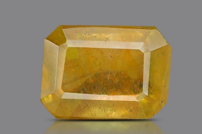 Yellow Sapphire Stone (Pukhraj Stone) Bangkok - 2.90 Ratti