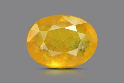 Yellow Sapphire Stone (Pukhraj Stone) Bangkok - 8.70 Ratti