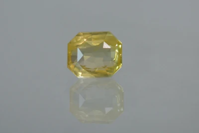 Yellow Sapphire Stone (Pukhraj Stone) Sri Lanka - 3.82 Ratti