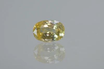 Yellow Sapphire Stone (Pukhraj Stone) Sri Lanka - 5.10 Ratti