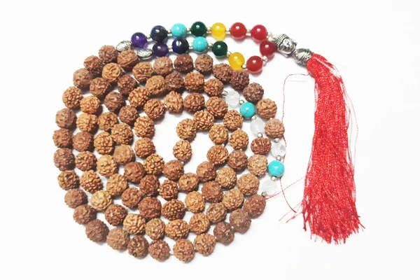 Seven Chakra Mala Bigger Beads size 8mm  Healing World
