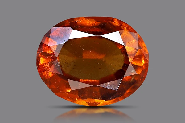 Hessonite Stone (Gomed Stone) Sri Lanka (Ceylon) - 7.13 Ratti