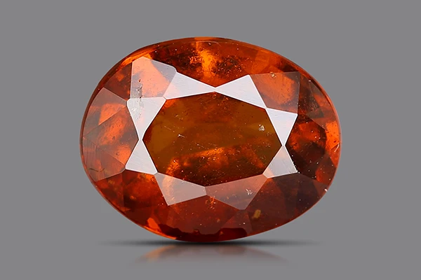 Hessonite Stone (Gomed Stone) Sri Lanka (Ceylon) - 7.41 Ratti