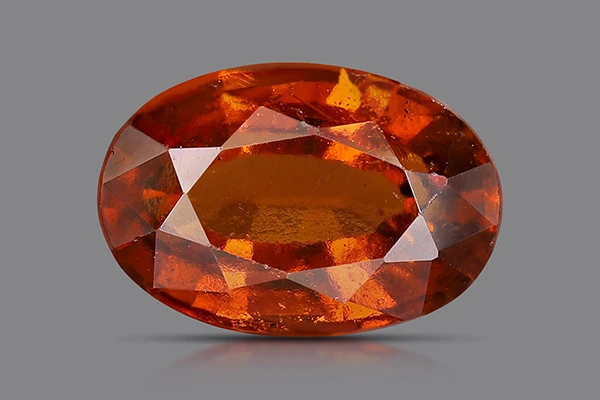 Hessonite Stone (Gomed Stone) Sri Lanka (Ceylon) - 7.70 Ratti