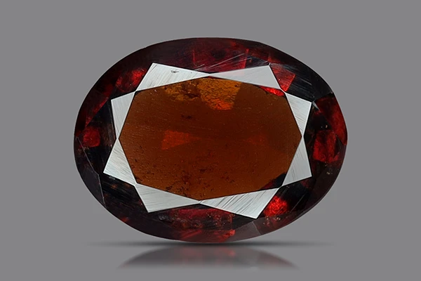 Hessonite Stone (Gomed Stone) Sri Lanka (Ceylon) - 8.32 Ratti