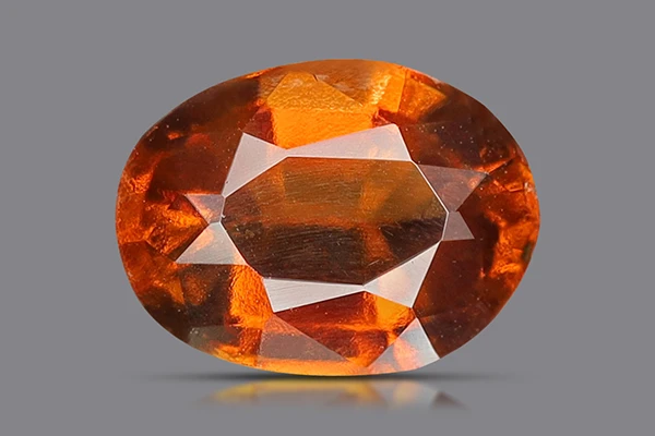 Hessonite Stone (Gomed Stone) Sri Lanka (Ceylon) - 9.19 Ratti