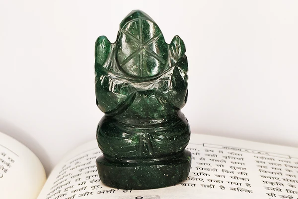 Lord Ganesha Green Aventurine