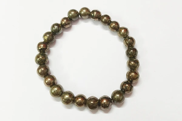 Natural Pyrite Stone Bracelet