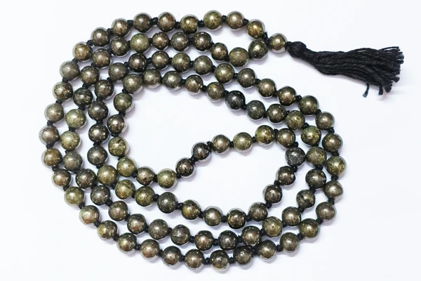 Natural Pyrite Mala