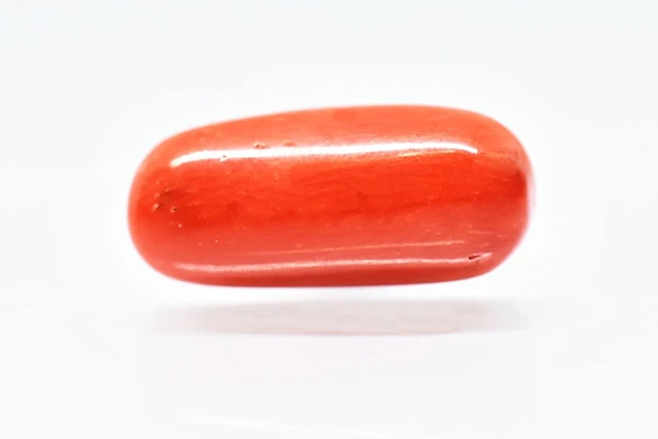 Red Coral Stone (Moonga Stone) Italy - 2.90 Ratti