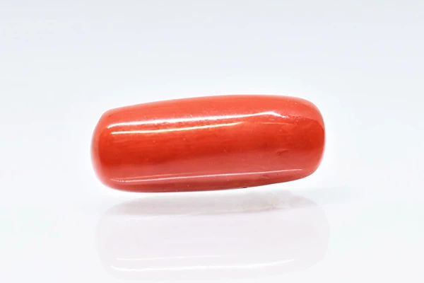 Red Coral Stone (Moonga Stone) Italy - 3.14 Ratti