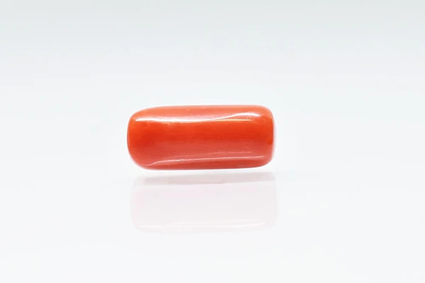 Red Coral Stone (Moonga Stone) Italy - 3.21 Ratti