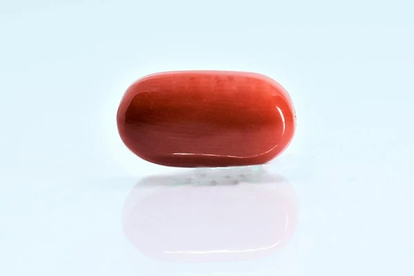 Red Coral Stone (Moonga Stone) Italy - 4.00 Ratti