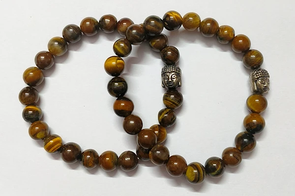 Natural Tiger Eye Stones Bracelet