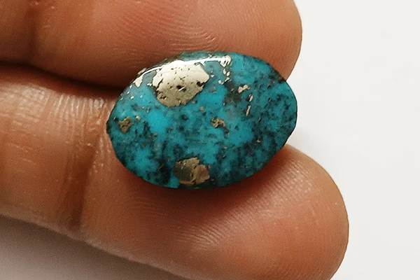 Turquoise (Firoza) Tibet Mines - 7.15 Carat