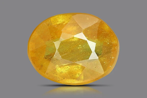 Yellow Sapphire Stone (Pukhraj Stone) Bangkok - 2.73 Ratti