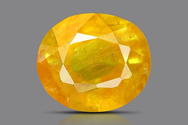 Yellow Sapphire Stone (Pukhraj Stone) Bangkok - 3.14 Ratti