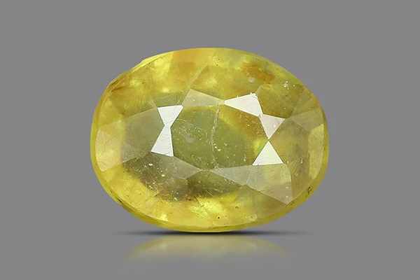 Yellow Sapphire Stone (Pukhraj Stone) Bangkok - 3.21 Ratti
