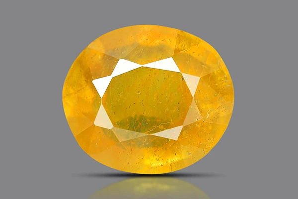 Yellow Sapphire Stone (Pukhraj Stone) Bangkok - 3.82 Ratti