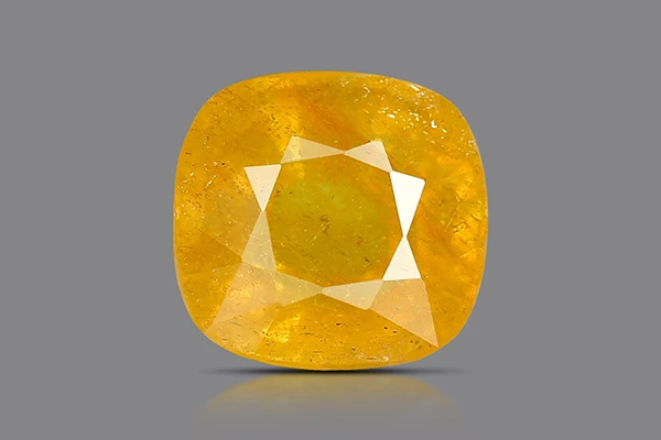 Yellow Sapphire Stone (Pukhraj Stone) Bangkok - 6.81 Ratti