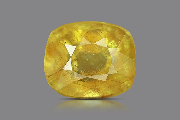 Yellow Sapphire Stone (Pukhraj Stone) Bangkok - 7.54 Ratti