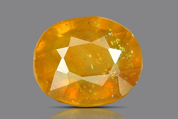 Yellow Sapphire Stone (Pukhraj Stone) Bangkok - 7.91 Ratti