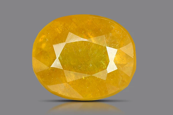 Yellow Sapphire Stone (Pukhraj Stone) Bangkok - 8.64 Ratti