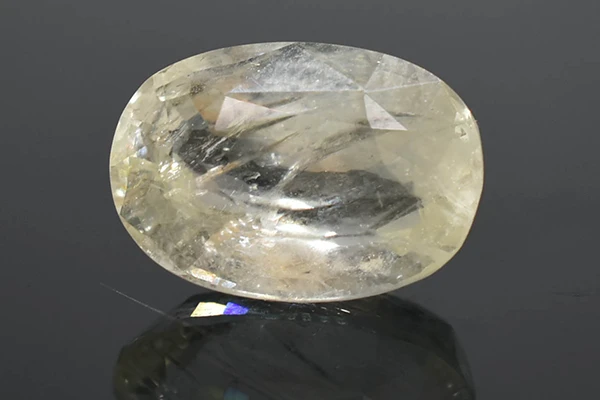 Yellow Sapphire Stone (Pukhraj Stone) Sri Lanka - 2.42 Ratti