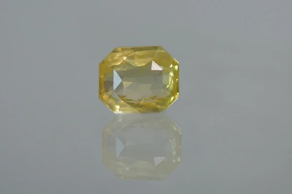 Yellow Sapphire Stone (Pukhraj Stone) Sri Lanka - 3.82 Ratti
